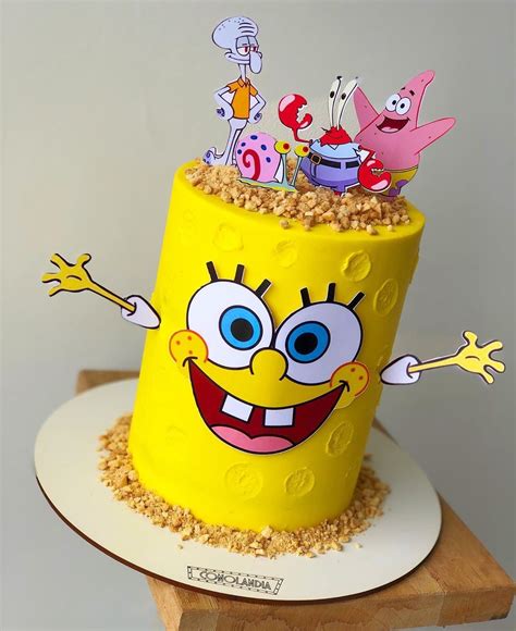 spongebob cake mold